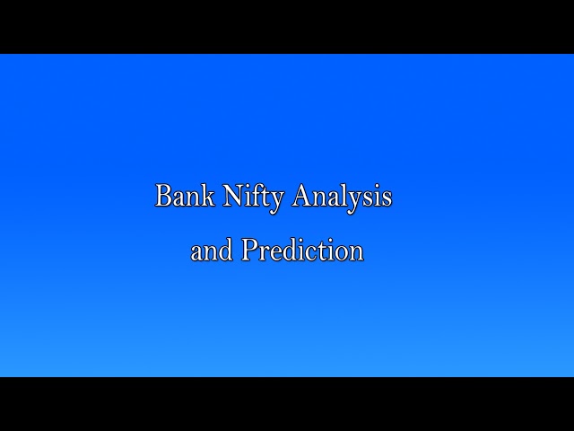 Nifty Chart Analysis & Prediction