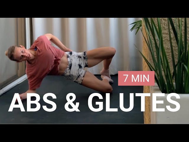 7 MIN Glutes & Abs Activation Workout (Bodyweight) - Jaclyn Wood