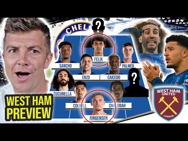 MARESCA HAS TO DROP THESE PLAYERS... MAKE OR BREAK | WEST HAM (H) PREVIEW