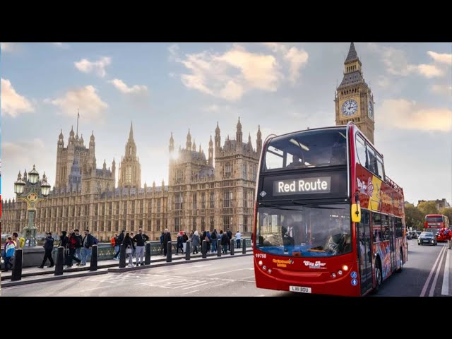 LONDON OPEN BUS RIDE | Tower bridge | St Paul's Cathedral | Westminster | Big Ben | Oxford Street