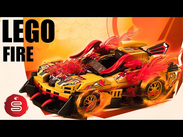 Lego - Burning car