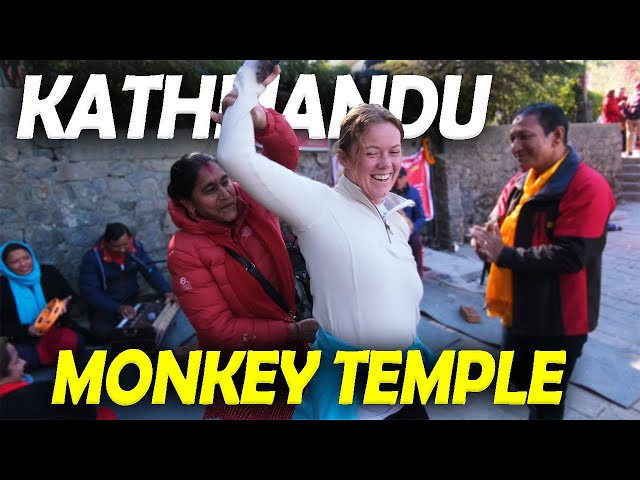 Didn't Expect This! Kathmandu's Monkey Temple