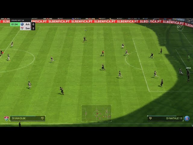 EA FC 24 - Gnabry on body feint and mid distance shot