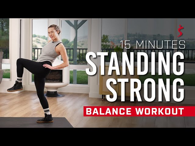 15 Min Balance Training | Improve Your Balance & Strength