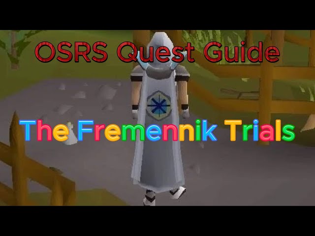 OSRS The Fremennik Trials Quest Guide (Realtime)