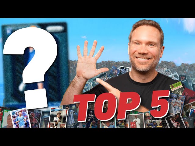 TOP 5 HOTTEST SPORTS CARDS!!🔥📈