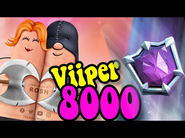 8000 RH❄I Viiper 👈Hog nado executioner deck👈 clash Royale