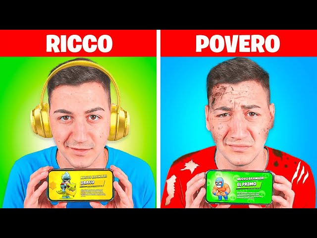 GAMER RICCO vs POVERO su BRAWL STARS!