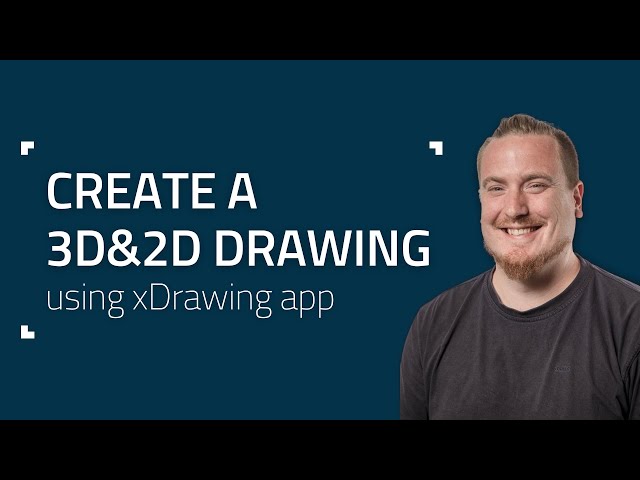 3DEXPERIENCE TUTORIAL: How to create a 3D & 2D drawing using the xDrawing app