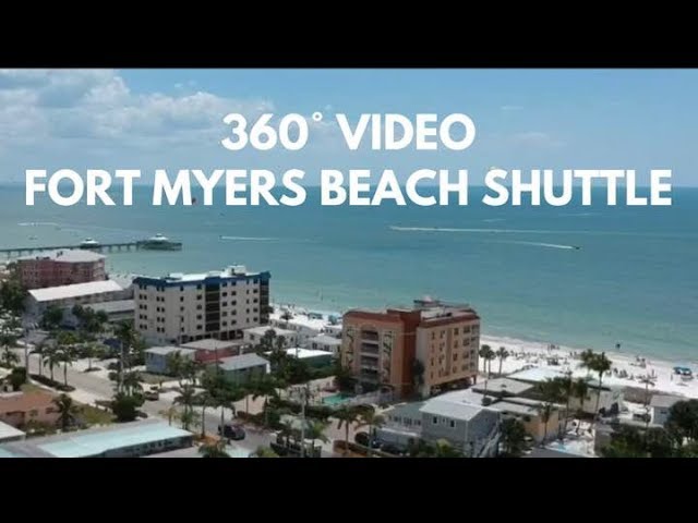 Fort Myers Beach Tram | 360 Video | Spring Break