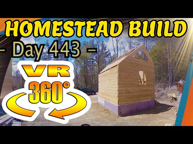 Homestead Building - Mini House Sheathing, Reusing Old Junk Lumber