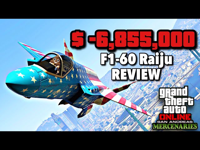 $6,855,000 Raiju F-160 REVIEW Is It Worth It? GTA Online Mercenaries Update