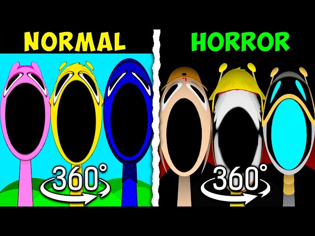 360º VR Pop Incredibox Sprunki Normal Vs Horror