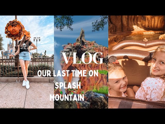 #girlstrip to ride #splashmountain one last time before closing#disney #disneyfamily #familyvlog