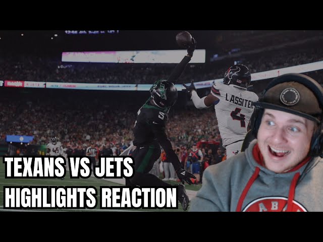 Houston Texans vs. New York Jets Game Highlights (REACTION)