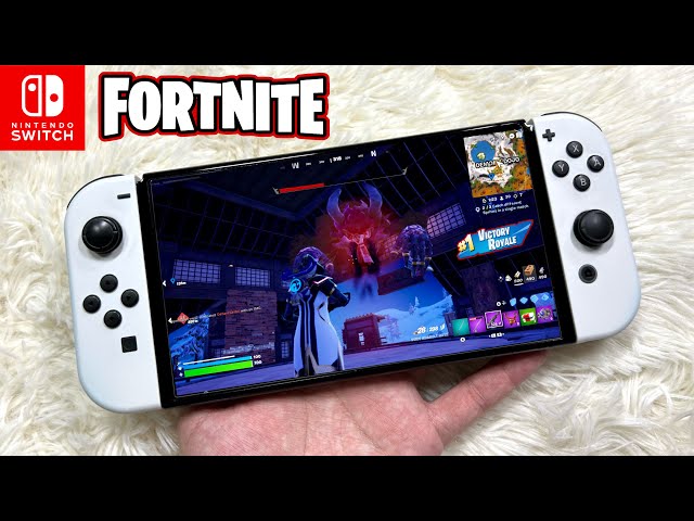 Fortnite CHAPTER 6 SEASON 1 on Nintendo Switch OLED EP237