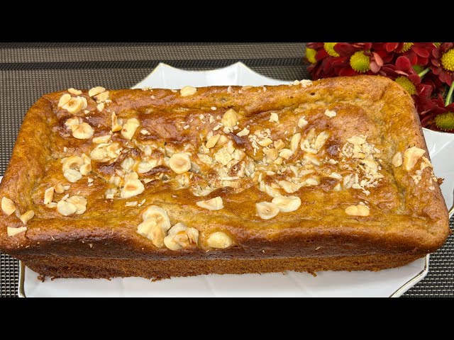 Christmas Hazelnut cake, simple, easy and healthy! Easy Healthy Recipes