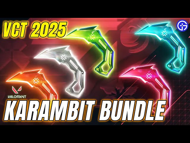 *NEW* VCT 2025 KARAMBIT BUNDLE SHOWCASE - ARE YOU BUYING IT? - VALORANT