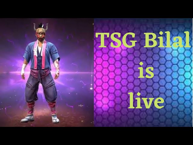 Free Fire | Live Gameplay | Live Stream 🔴 in TSG Bilal