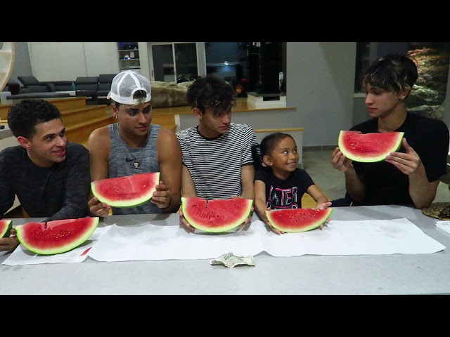 Watermelon Eating Contest with the Dobre Brothers