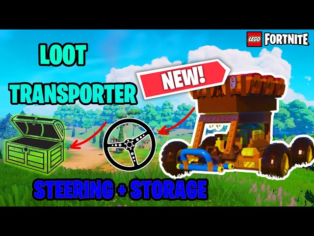 *NEW* How to Make a Loot Transporter - Lego Fortnite (Mechanical Mayhem)