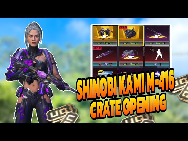 🌟 Unveiling the Shinobi Kami Set: Epic Shadow Altar Crate Opening in BGMI! 💎🔥