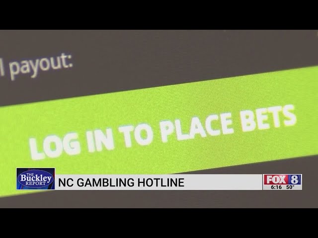 NC gambling hotline helps those with gambling trouble