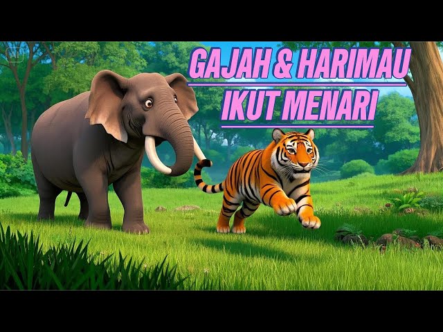 Tarian Ceriah Hewan Nusantara | Lagu Anak-Anak Terbaru