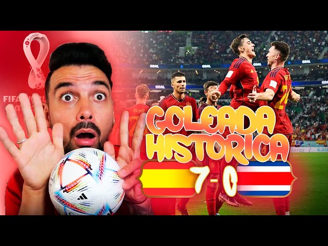 EL DEBUT SOÑADO! - REACCIÓN - ESPAÑA vs COSTA RICA - Fase de grupos - Mundial Qatar 2022.