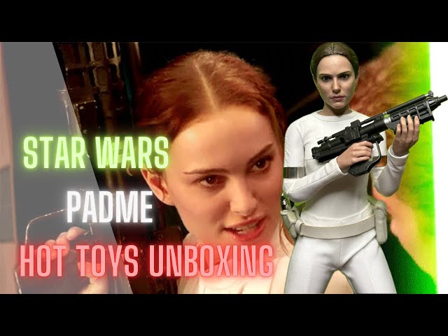 Star Wars Episode 2 Padme hot toys unboxing and review!