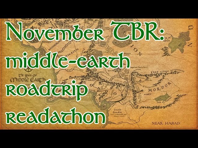 November TBR | #MiddleEarthRoadtripReadathon