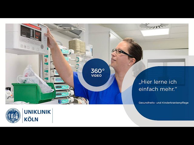 Gesundheits- und Kinderkrankenpflege: Hier lerne ich einfach mehr. | Uniklinik Köln