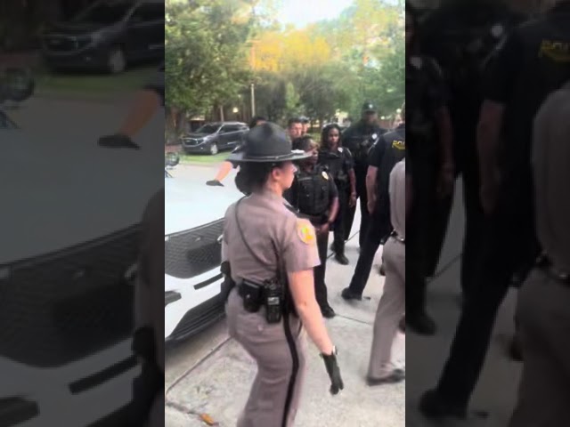 Raw footage: UF campus arrests Part 1