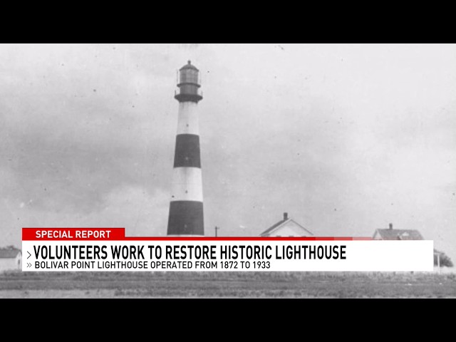 Special Report: Volunteers make it their mission to restore, preserve the Bolivar Point Lighthouse