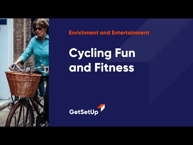 Cycling Fun & Fitness, Classes designed for older adults.