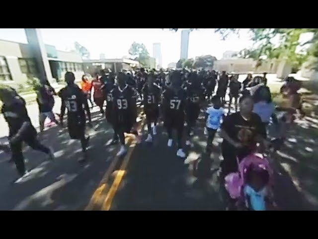 360 Degree View: LRSD Victory Walk with KARK/Fox16