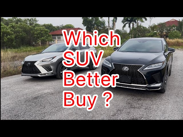 Lexus RX300 F Sport vs NX300 F Sport [2020]