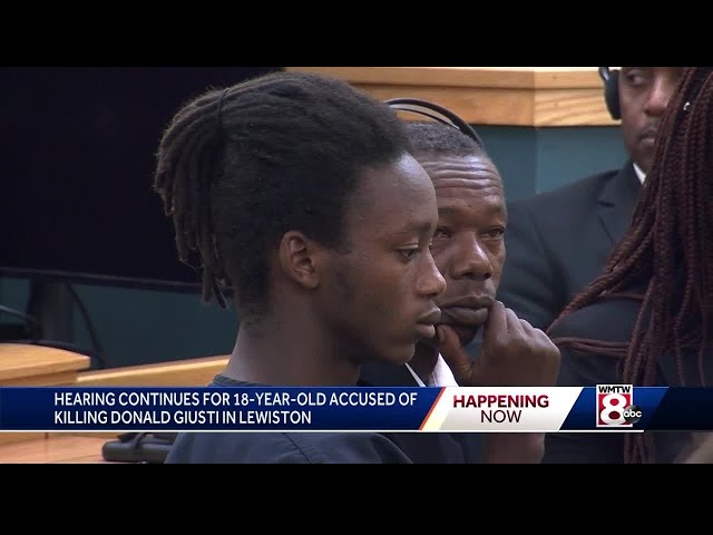 Hearing continues for man charged in deadly Lewiston attack