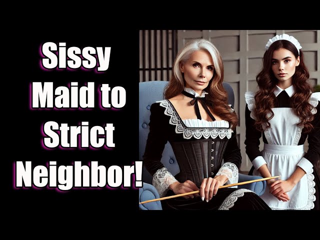 ASMR Sissy Maid to a Strict Neighbor! | FLR CD TG M2F