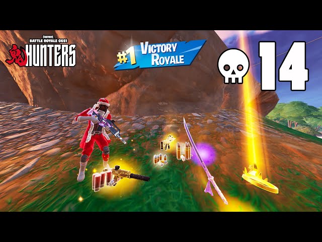 14 Elimination WinterFast Skin Santa Zero Build Solo Gameplay WINS (NEW Fortnite Chapter 6)