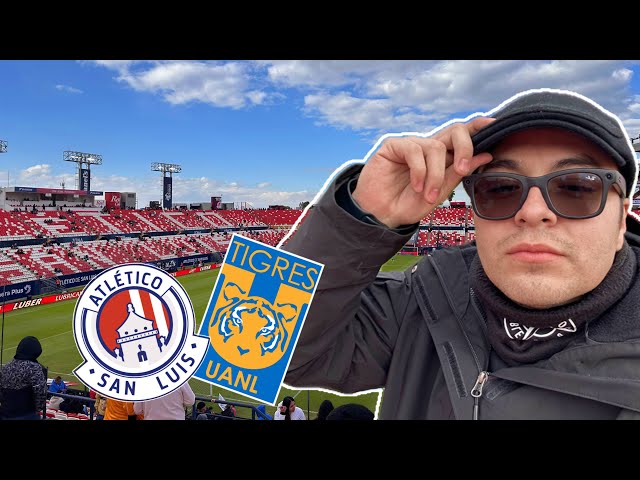 Vlog Atletico San Luis vs Tigres en calidad de visitante en un partido con lluvia y frio