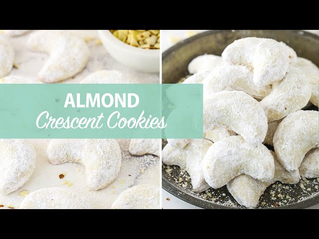 Almond Crescent Cookies