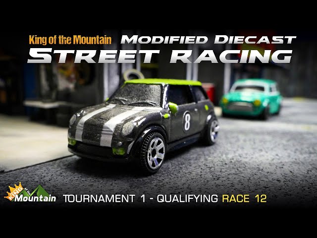 Diecast Street Racing | Morris Mini vs Cooper S | Modified Cars