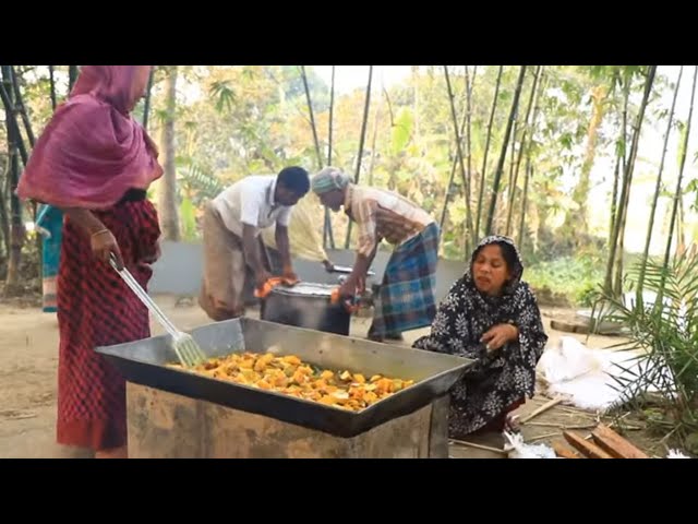 Amazing Pangas Fish - Village Style     #pangasfishcurryeating #subscribe