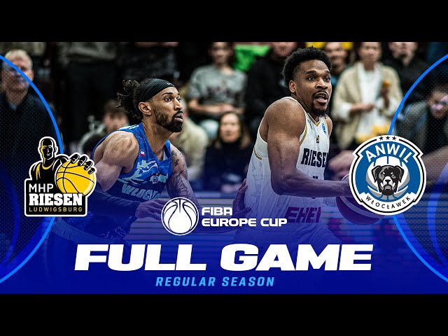 MHP RIESEN Ludwigsburg v Anwil Wloclawek | Full Basketball Game | FIBA Europe Cup 2024-25