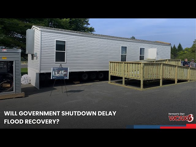 Will government shutdown delay flood recovery?