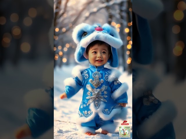 Cute Baby Characters Dance #dance #funny