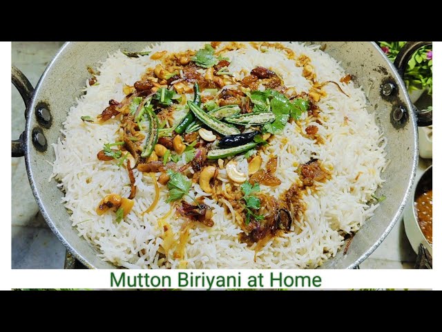 Mutton Biriyani at Home 🏠 For First Time #youtube #youtubevideo #cooking #odiafood #odisha #food