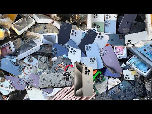 TOP 7 Videos Restoration Abandoned Destroyed Phone Found From Garbage Dump !