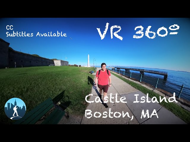 Immersive 360º Experience: A Scenic Walk on Castle Island, Boston (Part 1)